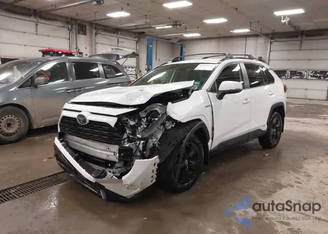 2019 Toyota Rav4 Hybrid Le из США, поврежденный, VIN JTMMWRFVXKD030108